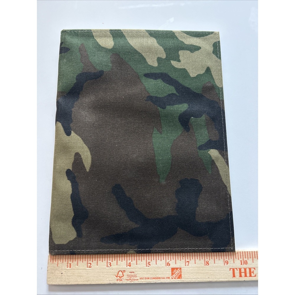 Camouflage Planner Clipboard VTG Made In USA Productivity Plus Inc.